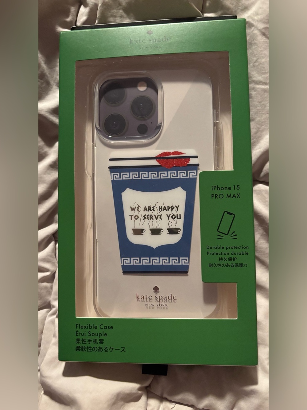 Kate Spade IPhone 15 pro max cover